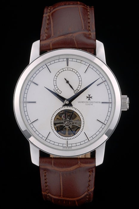 Vacheron Constantin Replica Watches Luxury Leather 80228 Mmyc.to